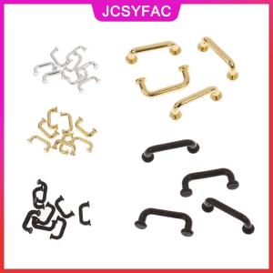 JCSYFAC 1 Bộ 1:12 Dollhouse cửa xử lý tủ xử lý đồ nội thất tủ Closet decortoy