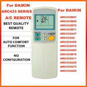 New Daikin Aircon Remote Control ARC433 Daikin Air Conditioner Remote Control ARC433 ARC433A1 ARC433B47 ARC433A6 ARC433A75 ARC433B69 ARC433B70 ARC433B71 ARC433A47 ARC433A2 ARC433A5