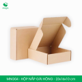 MNG04 - 23x16x10 cm - Combo 20 thùng hộp carton nắp gài hông - Hộp gói hàng, hộp quà | Magix Packaging. 