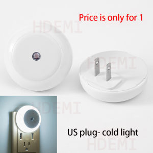 LED Light Control Sensing Night Light UK/US/EU Plug Smart Lamp For Room Corridor 5 Colors Available