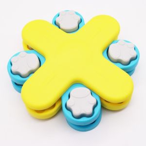 Tornado Puzzle - Đồ chơi mê cung xoay giấu đồ ăn tương tác rèn trí thông minh ăn chậm cho chó - Đen Ta pet shop