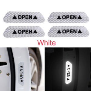 Miếng Dán Cho Xe Ô Tô Dải Phản Quang Miếng Dán Xe Hơi Bằng Sợi Carbon Miếng Dán Cảnh Báo An Toàn Chống Trầy Xước Cho Xe Ô Tô Xe Tải