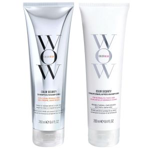 COLOR WOW Dream Clean Duo - 100% clean sulfate-free COLOR SECURITY SHAMPOO and weightless COLOR SECURITY CONDITIONER    Achieve Super Glossy Hydrated Hair