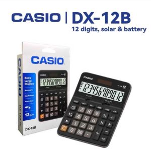 ! Original Casio calculator DX12B. Dx-12b DX-12B.12cm x 16cm x4cm