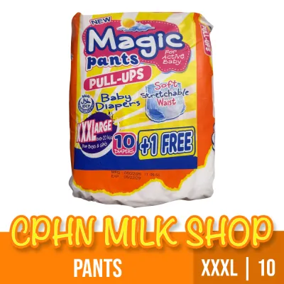 Magic Pants 10s (Variations) XXXL | XXL | XL | Large | Medium Pull-ups Baby Diaper