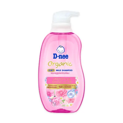 D-nee แชมพูสระผม สำหรับเด็ก ดีนี่ ออร์แกนิค มายด์ แชมพู ยาสระผมเด็ก (ขนาด 380 มล.) แชมพูเด็ก