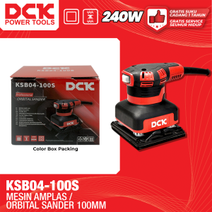 DCK KSB04-100S Mesin Amplas / Orbital Sander 110mm