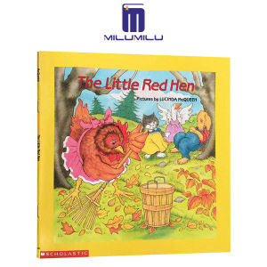 The Little Red Hen (Easy-To-Read Folktales) Paperback by Lucinda McQueen Original English books