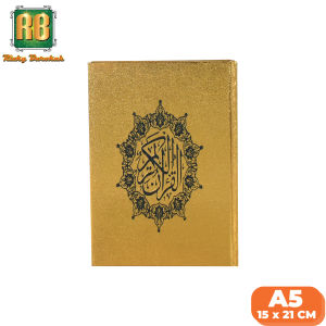 Alquran 30 Juz Lengkap Ukuran Sedang A5 Cover Emas Al QuranTanpa Terjemahan Mushaf Mudah Dibaca