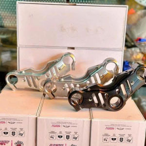 ( FreeShipp ) Chảng Ba NVM _Cho Xe Raider Fi/Satria Ver3 Suzuki _Làm Bằng Nhôm CNC 3D . Có 3 Màu Gắn Như ZIn Lun Nhé Ae. Như Hình Nhé !!!