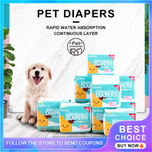 Dog Diaper by 10sp Disposable Diaper Pets Dogs Cats Pampers Underwear XL
