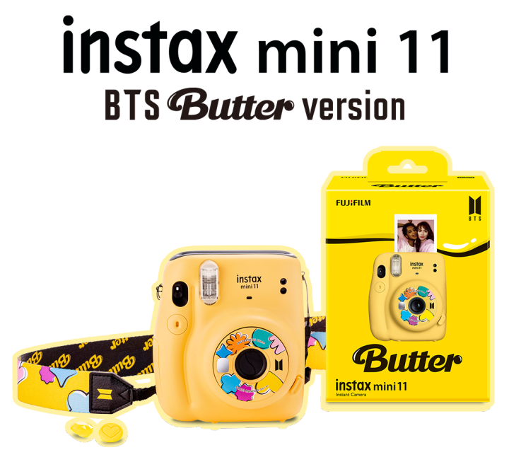 Authentic Fujifilm Instax Mini 11 Instant Camera BTS Butter