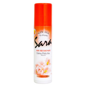 Nước hoa xịt phòng ngủ Sara 220ml - Xịt thơm phòng khử mùi hương nước hoa cao cấp - Nhiều Hương