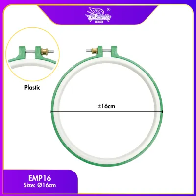 EMBROIDERY CROSS STITCH HOOP EMBROIDERY CIRCLE ADJUSTABLE / HOOP RING EMBROIDERY SEWING / PLASTIC DRUM / WOODEN HOOK