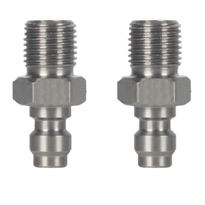 Stainless Steel 40MPa Check Valves Air Fitting M10x1 Thread Quick Connection Coupler for Air Compressor Pneumatic System