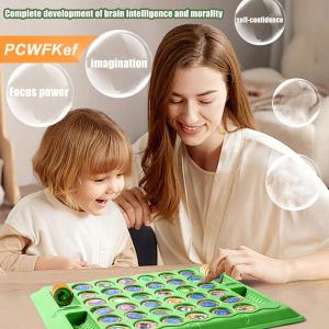 【PCWFKef】 1 bộ tư duy logic nhận thức Bộ nhớ học tập động vật phù hợp với cờ vua trẻ em Đồ chơi động vật lật cờ vua chiến lược cổ điển trò chơi bảng