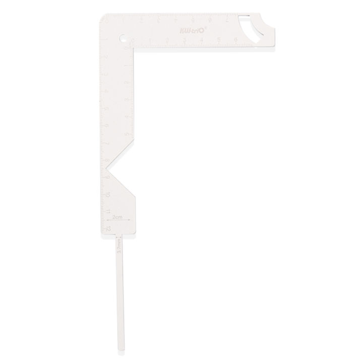 BUZHI Book Binding Kits Book Cover Guide Metal Bookbinding Tool DIY ...