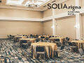 Seahorse Fortune 120 - Meja Banquet | Meja Meeting | Round Table | Meja Bulat - Multplek Coating. 