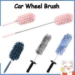 Microfiber Premium Automobile tire cleaning brush Non-Slip Handle Car Wash Gloves Professional Auto Wash Tool