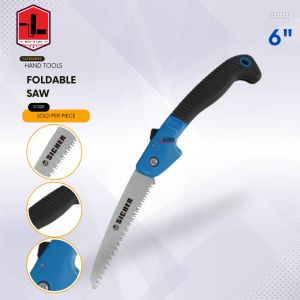 SICHER BY L26 6" Inch Folding Saw Wood Cutter Plant Pruning Saw Pruner Saw Folding Saw