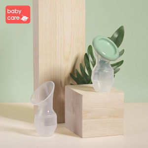 Babycare Silicone Manual BPA Free Breast Pump with Base