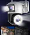 Camera IP Không Dây - Camera Yoosee 2 Mắt Xem 2 Màn Hình Cùng Lúc 5.0MPX Xoay 360 Độ, Xem Đêm Có Màu, Hỗ Trợ Đàm Thoại 2 Chiều – Hàng Chính Hãng Bảo Hành 12 Tháng. 