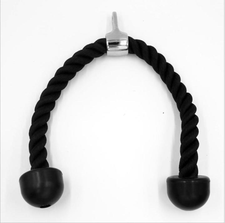 Double Pull Rope High Grade Double Pull Biceps MMA Tricep Rope for Arm Muscle Building ...
