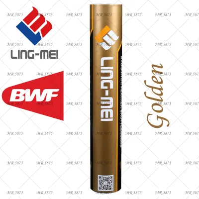 LING MEI SHUTTLECOCKS GOLD