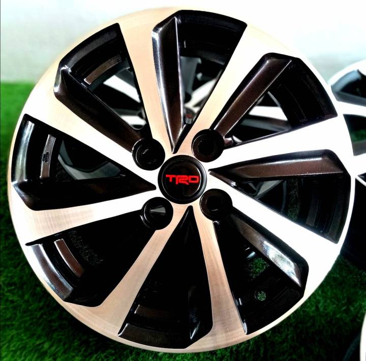 ล้อแม็กซ์ Toyota ขอบ 15 (ฝาTRD) 👉 👉ราคาต่อ 2 ล้อครับ 👉👉ขายยกชุด 4 ล้อ ...