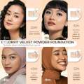 Wardah Paket Colorfit Matte Foundation SPF 30 PA+++15 g + Colorfit Velvet Powder Foundation SPF 20 PA+++ 22 g Make Up Dengan Hasil Matte dan Longlasting. 