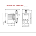 Chemical Liquid Chlorine Metering Dosing Pump with Electromagnetic Diaphragm for Water Treatment. 