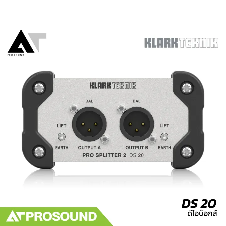 Klark%20Teknik%20DS%2020%20%E0%B8%94%E0%B8%B5%E0%B9%84%E0%B8%AD%E0%B8%9A%E0%B9%8A%E0%B8%AD%E0%B8%81%E0%B8%AA%E0%B9%8C%20DI%20Boxes%20%E0%B9%81%E0%B8%9A%E0%B8%9A%20Passive%201-In%20/%202-Out%20%E0%B8%AA%E0%B8%B3%E0%B8%AB%E0%B8%A3%E0%B8%B1%E0%B8%9A%E0%B8%A3%E0%B8%B0%E0%B8%9A%E0%B8%9A%E0%B9%80%E0%B8%AA%E0%B8%B5%E0%B8%A2%E0%B8%87%E0%B8%A1%E0%B8%B7%E0%B8%AD%E0%B8%AD%E0%B8%B2%E0%B8%8A%E0%B8%B5%E0%B8%9E%20AT%20Prosound%20-%20Image%204