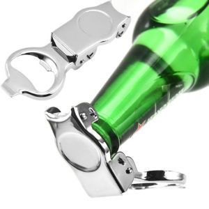 KECTTIO Folded Bottle Opener Food-safe Stainless Steel Saver Bottle Lid Convenient Reusable Can Tapper Bar