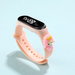 SG Cartoon LED Sport Watch for Students – Waterproof Touch Bracelet with TPU Strap
