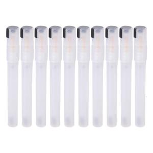 10Pack Refillable Marker Pen For DIY Art Projects And Industrial Marking Transparent Acrylic Ink Markers With Tips