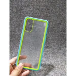0412 VVV CASE 2 Tone REALME 2PRO 5 5I 5S C3 C2 C15 C11 C25 C12 C20 6 6PRO 7 7I C17 NARZO 20PRO 20A 30A 50A 50i softcase transparan list warna mika