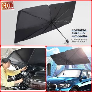 Car Umbrella Universal Payung Kaca Depan Mobil Pelindung Matahari Model Lipat Sunshield Kaca Mobil