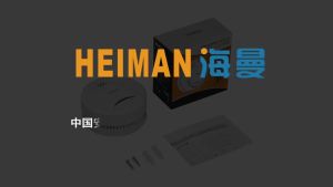 กล้องตรวจจับควัน Haiman เซ็นเซอร์ควัน ป้องกันไฟไหม้ในบ้าน พิเศษ 3C ตัวตรวจจับไฟไหม้ในครัวเชิงพาณิชย์ที่ผ่านการรับรอง