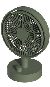 Sothing Fan Desktop Fan Plume Desktop Fan S1 S2 Intelligent Digital Display Strong Wind Auto Rotation Type-C Rechargeable Wireless Table Fan