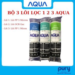Hệ Thống Lọc Nước Tinh Khiết Không Dùng Điện (Bộ Lọc Nước Sinh Hoạt 10 inch 3 Cấp Cao Cấp Kết Hợp Màng UF) Đủ Phụ Kiện