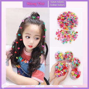 Set 30 Kẹp Tóc Nhỏ Dễ Thương Phong Cách Hàn Quốc Cho Bé Gái