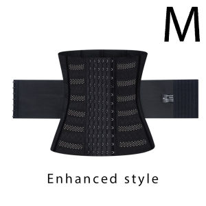 M Letter Body Shaper Slim Waist For Sports Corset Postpartum Body-shaping Belt 6 Row 13 Buckles