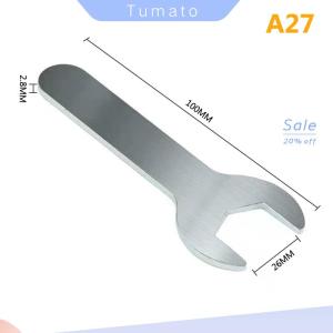 Tumato Single head open end wrench opening Single-end ultra-thin small wrench bathroom