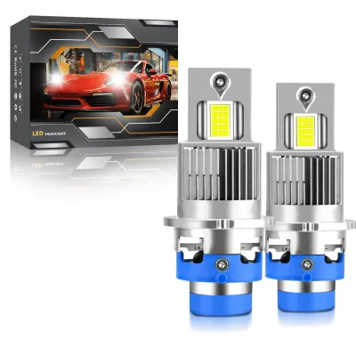 EKLEVA 2ชิ้น D4S D2S ไฟซีนอน Canbus Led แบบปลั๊กแอนด์เพลย์1:1กับรถเทอร์โบระบบแคนบัสไม่มีข้อผิดพลาด12V 24V สำหรับไฟติดรถยนต์