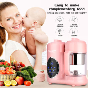 【KL Ready Stock】MaFaBabe 100% Authentic 8-in-1 Food Prosessor Smart Touch Timing Baby Food Processor Multifunctional Food Mixer Food Supplement Machine Steam Blend and Reheat Food Grinder