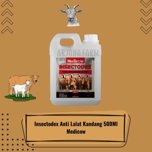 Medicow Disenfektan Insectodex Perlindungan Sapi dari Serangga Lalat Nyamuk