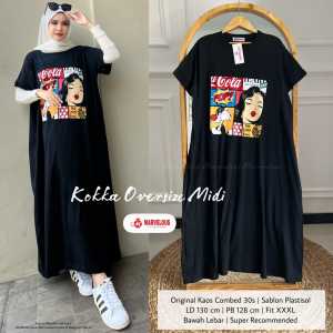 KOKKA OVERSIZE DRESS MIDI BY MARVELOUS