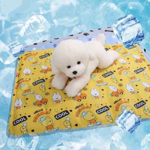 ที่นอนเจลเย็น-เบาะเย็นฤดูร้อนน้ำแข็ง-ใช้ได้ทั้งเด็กทั้งผู้ใหญ่และสัตว์เลี้ยง ขนาด 50x90 ซม