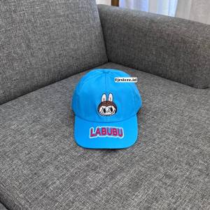 Topi Anak Labubu Motif Bordir Untuk Anak Laki-Laki Perempuan Terbaru Kekinian