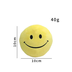 Verity ARG Round Plush Toy Multi‑Face Smiley Ball Stuffed Doll Soft Plush Pillow Collectible Desktop Decoration Birthday Gift for Game Fans & Kids